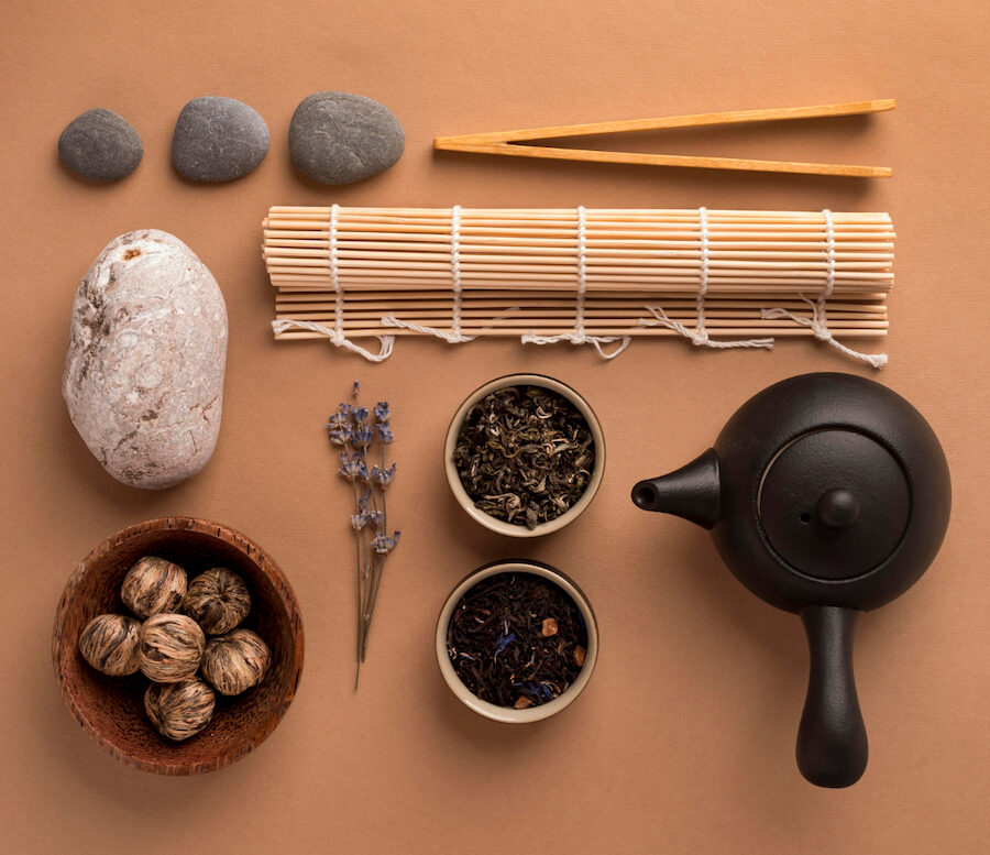 Assortiment Médecine Chinoise Traditionnelle